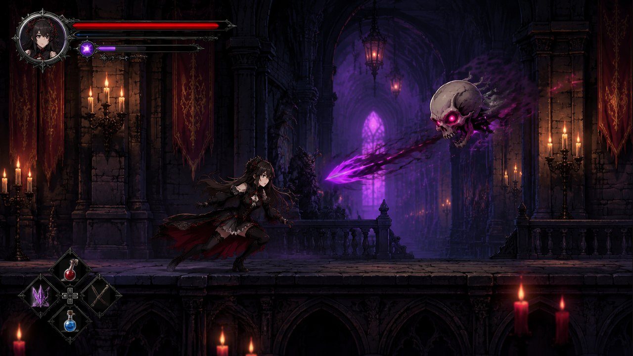 哥特少女勇闯恶魔城2 角色养成 画面 6
