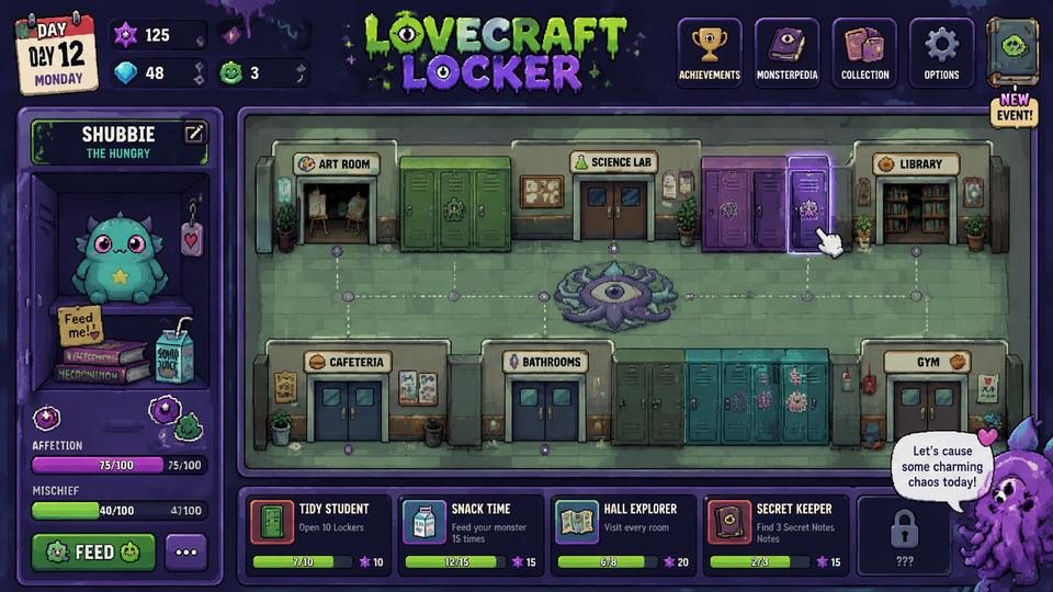 Lovecraft Locker 轻量SLG 预览图 3