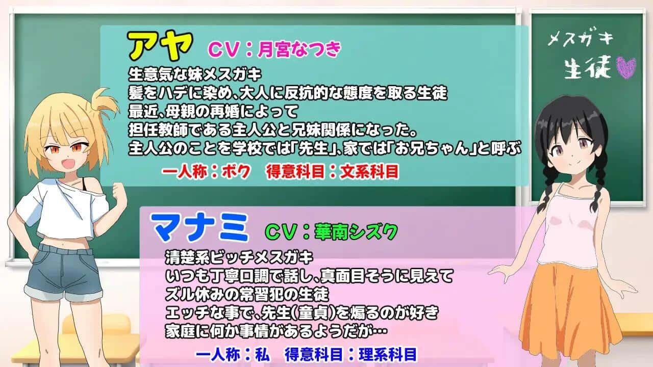 雌小鬼课堂 角色养成 资料图 4