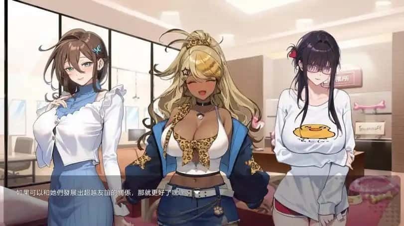 请成为最能干的VTuber吧! 角色养成 实机截图 1