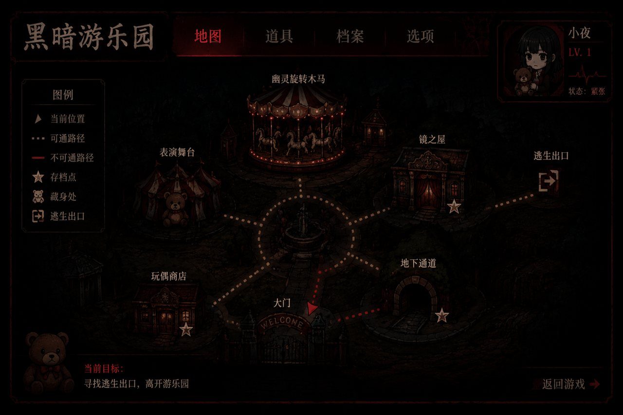 黑暗游乐园 存档技巧 内容截图 3
