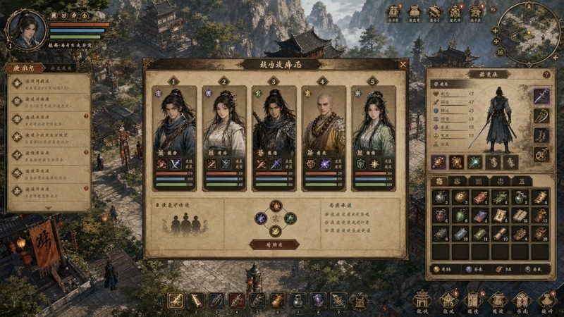 金庸群侠传5爱与死仙狐MOD六周年 剧情探索 展示图 2